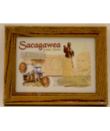 Sacagawea Single Coin, Solid Oak Frames 5x7 - $19.97