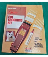 Genuine Oster Pet Grooming Kit Model 151-04A Clippers Blade Guard Manual... - €12,02 EUR