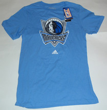 NWT New Dallas Mavericks adidas Logo NBA Size Small T-Shirt - £14.99 GBP