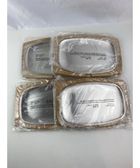 *NEW* 4 VPC  Steak Platters + Wooden Trays + Serving Handle - €34,45 EUR