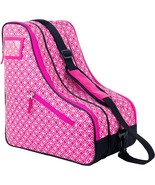 Thorza Roller Skate Bag for Girls, Pink, Stores Inline, Quad, or Ice Ska... - £36.05 GBP