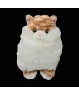 Aurora World Fat Cats Butterball Orange Tabby Plush Stuffed Animal Ginge... - $17.99 CAD