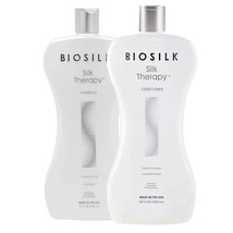 Biosilk silk therapy duo set shampoo and conditioner 34oz 340246 thumb200