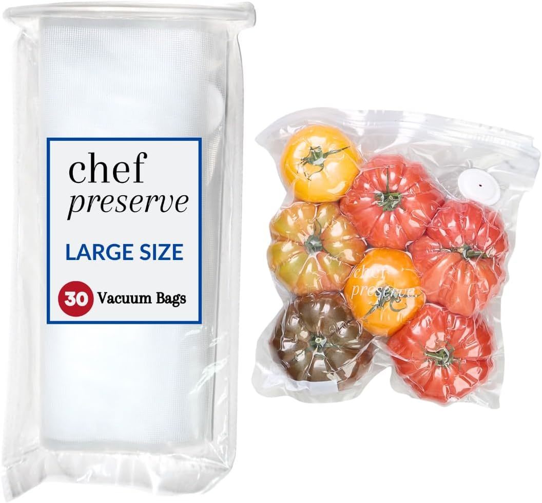 Vacuum Sealer Bags Large Size 30 Bags - $64.93