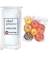 Vacuum Sealer Bags Large Size 30 Bags - $1,205.20 MXN