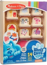 Melissa &amp; Doug Blue&#39;s Clues &amp; You! Wooden Handle Stamps and Activity Pad - £17.30 GBP