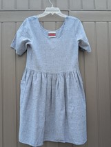 Urban Renewal Women&#39;s Blue Babydoll Scooped Neckline Dress - Size S - $450.36 MXN