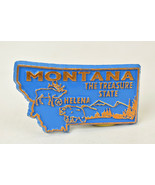 Vintage Rubber Magnet MONTANA The Treasure State - $10.79 CAD
