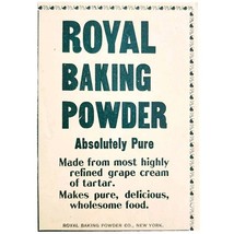 Royal Baking Powder 1899 Advertisement Victorian New York Grape Cream E85B - $19.99
