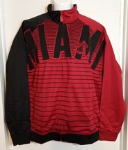 Miami Heat NBA Red/Black Nylon Full Zip Jacket XL - £50.45 GBP