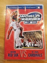 2004 WORLD SERIES DVD BOSTON RED SOX VS ST. LOUIS CARDINALS MLB BASEBALL... - $6.92