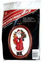Banar Designs Counted Cross Stitch Christmas Santa Kit  Frame CSOC 473 NEW - £14.18 GBP