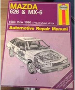 Haynes Mazda 626 &amp; MX-6 1983-90 Repair Manual - €8,45 EUR