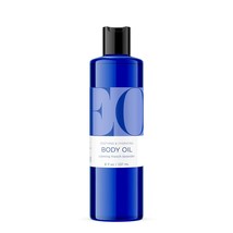 EO Body Oil for Massage &amp; Moisture, French Lavender, 8-Ounce Bottles (Pack of 2) - £50.35 GBP
