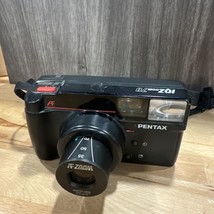 Pentax IQZoom 70 AF Zoom Macro 35mm 70mm Point &amp; Shoot  Camera BLK Works - £15.50 GBP
