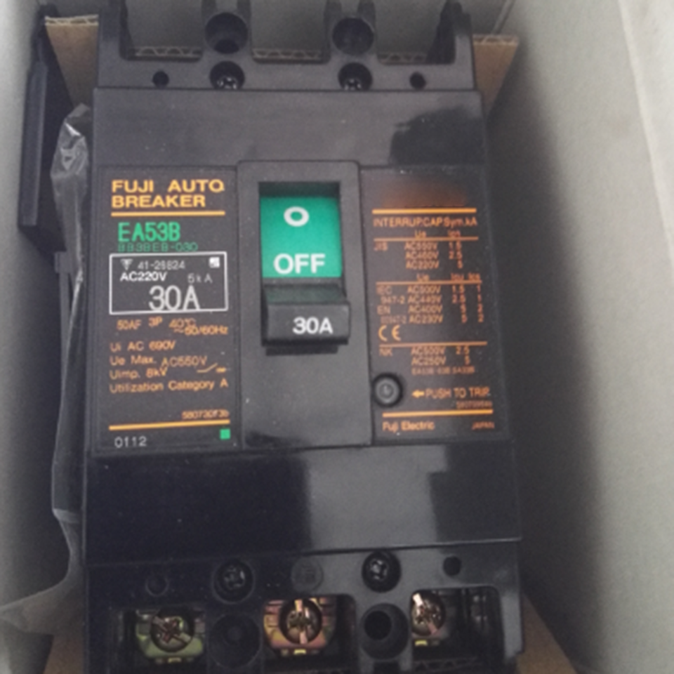For FUJI EA53B 3P 30A Plastic Circuit Breaker - $49.42