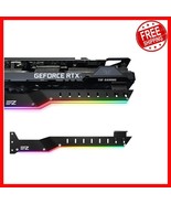 Adjustable Video Card Support with RGB LEDs - Compatible with RTX &amp; RX GPUs - $807.46 MXN