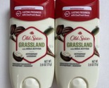 2 Pack - Old Spice Grassland Shea Butter Antiperspirant Deodorant, Exp 1... - £26.63 GBP