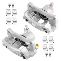 Pair Rear Brake Calipers w/Brackets for Toyota 4Runner 2003-09 FJ Cruise... - $77.09