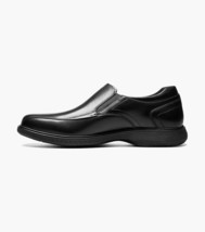 Nunn Bush KORE Pro Bike Toe Slip On Shoes Soft Leather Black 84945-001 image 6