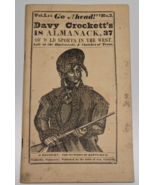 Davy Crockett&#39;s Almanack 1837 - First Printing/Reprint 1971 Huntington L... - $452.18 MXN