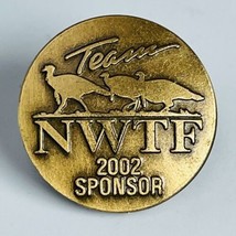 Team NWTF 2002 Sponsor Lapel Hat Pin National Wild Turkey Federation - £15.37 GBP