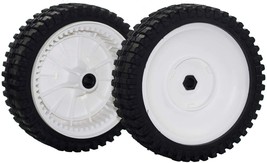 2 Front Drive Wheels Fits Husqvarna Craftsman Poulan 917.378870 917.3789... - $43.43