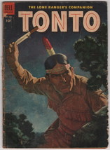 Dick Giordano Collection Personal Copy Lone Ranger&#39;s Companion Tonto #17 1955 - £35.22 GBP