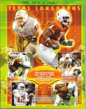 November 9, 2002 TEXAS LONGHORNS vs. BAYLOR BEARS Football Game Program - $13.49