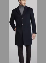 Jos. A. Bank Traditional Fit Topcoat - 40R.  colour:Navy - $79.99
