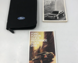 2008 Ford Fusion Owners Manual Handbook Set with Case OEM P04B32008 - $14.84
