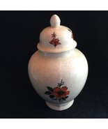 Ginger jar with lid no crazing hand decorated 5.5&quot; X 3.5&quot; no chips  PET ... - £7.60 GBP