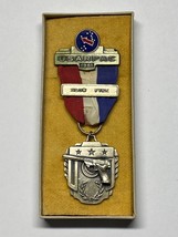 1961, U.S. Army Pacific, Usarpac, Slow Fire, Marksmanship Medal, Blackinton - £11.67 GBP