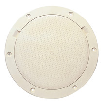 Beckson 8&quot; Non-Skid Pry-Out Deck Plate - Beige - £44.78 GBP