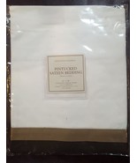 NWT  Restoration Hardware &quot;Pintucked Sateen&quot; Taupe Standard Pillow Sham  - £20.48 GBP