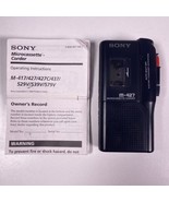 Sony M-427 Microcassette Handheld Recorder For Parts - $20.23 CAD