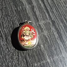 MAHAKALI KALI KALIKA DURGA UMA DEVI GODDESS SHAKTI HINDU BLESS OM  PENDANT - $38.61