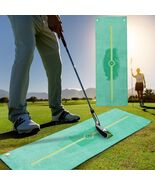 GAIARENA Golf Hitting Mat Swing Path Feedback Outdoor Training Mat Acces... - $30.24 CAD