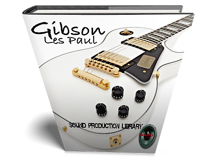 Gibson Les Paul Guitar - Large Authentic WAVe samples/loops studio Library - $14.99