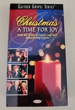 Gaither Gospel Series Christmas A Time For Joy Music VHS 2001 Spring House - £3.91 GBP