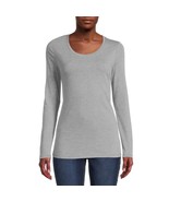 No Boundaries Women&#39;s Juniors Long Sleeve T Shirt SMALL (3-5) Gray New - $17.27 CAD