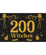OCT 24 - OCT 31 200 WITCHES TRANSFORM SHADOWS TO POWER  HALLOWEEN SAMHAI... - €240,93 EUR