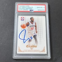 2014-15 Panini Excalibur #26 Luc Mbah a Moute Signed Card AUTO PSA Slabbed Sixer - £47.95 GBP