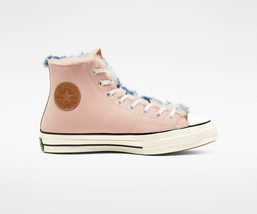 Converse Chuck 70 Genuine Shearling Lined Sneaker, 166319C Sizes Navy Blue/BPink - £118.60 GBP