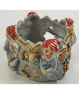 Autom Circle of Angels Ceramic Tea Light Candle Holder - £3.87 GBP