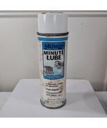 Vintage Midway Minute Lube aerosol spray can 6oz for cases lubricates fa... - $416.42 MXN