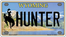 Hunter Wyoming Novelty Mini Metal License Plate Tag - $14.95
