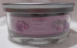 Yankee Candle 12 oz Signature 5-Wick Jar Burns 16-28 hrs WILD ORCHID - $40.16