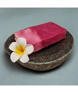 Soap Dish Stone River Stone Natural Stone Soap Tray Bar Soap Bathroom New - $636.34 MXN