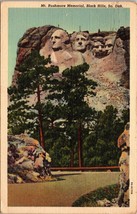 Mt. Rushmore Memorial Black Hills SD Postcard PC181 - £3.97 GBP